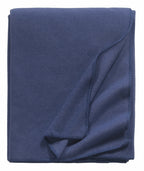 Fleecedecke denim blau
