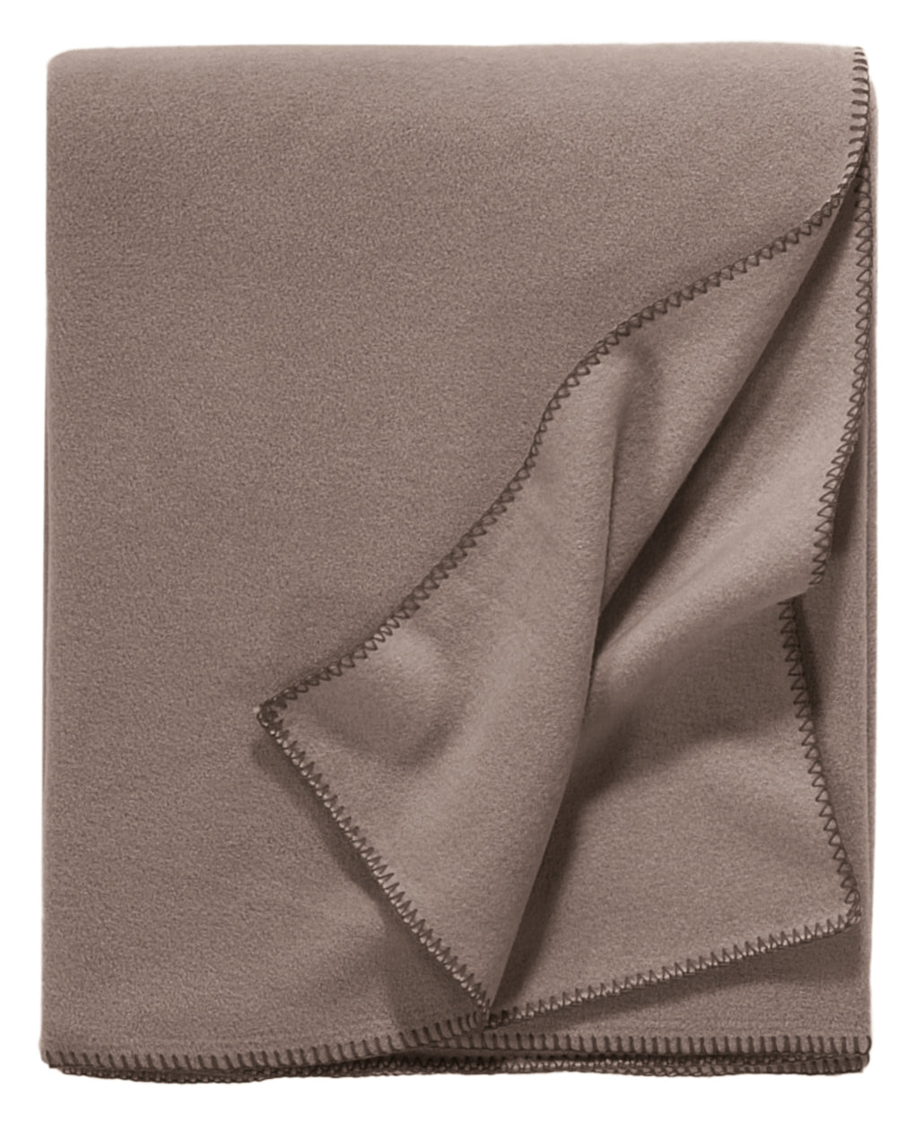 Fleecedecke 160x200 braun 