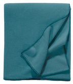 Tony Fleece Decke petrol