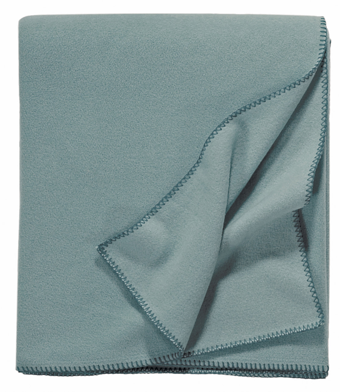 Fleece Decke klein 100x160 salbei