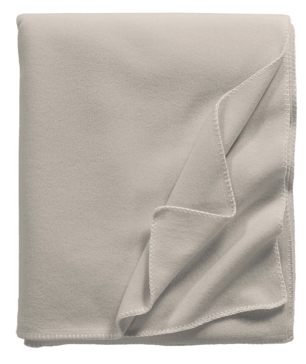 Tony Fleece Decke grau beige 