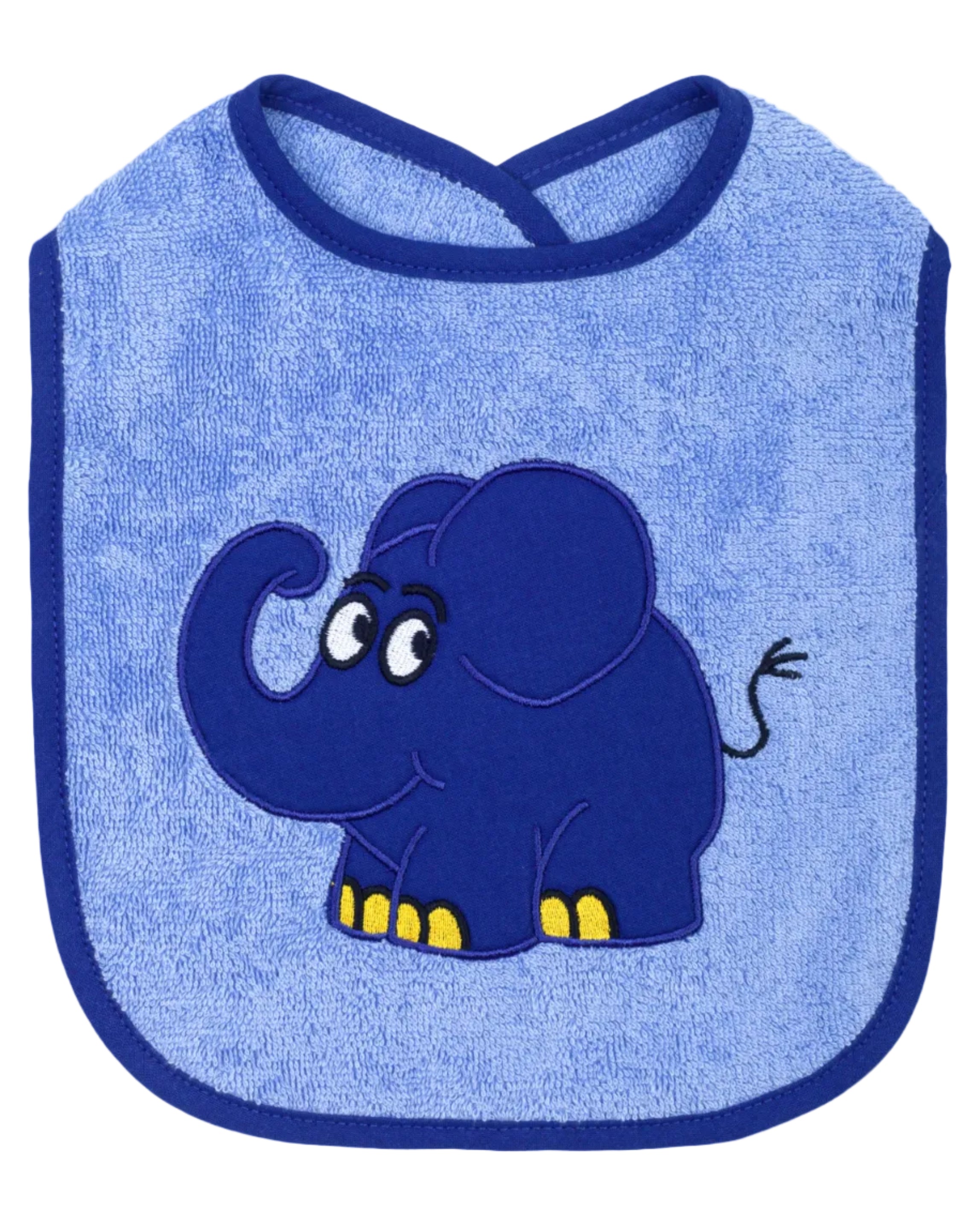Lätzchen blauer Elefant