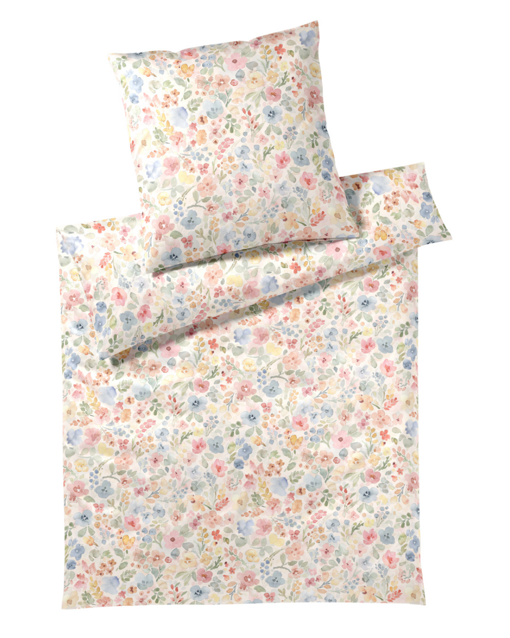 Seiden Satin Bettwäsche Gentle creme Elegante 24572-7