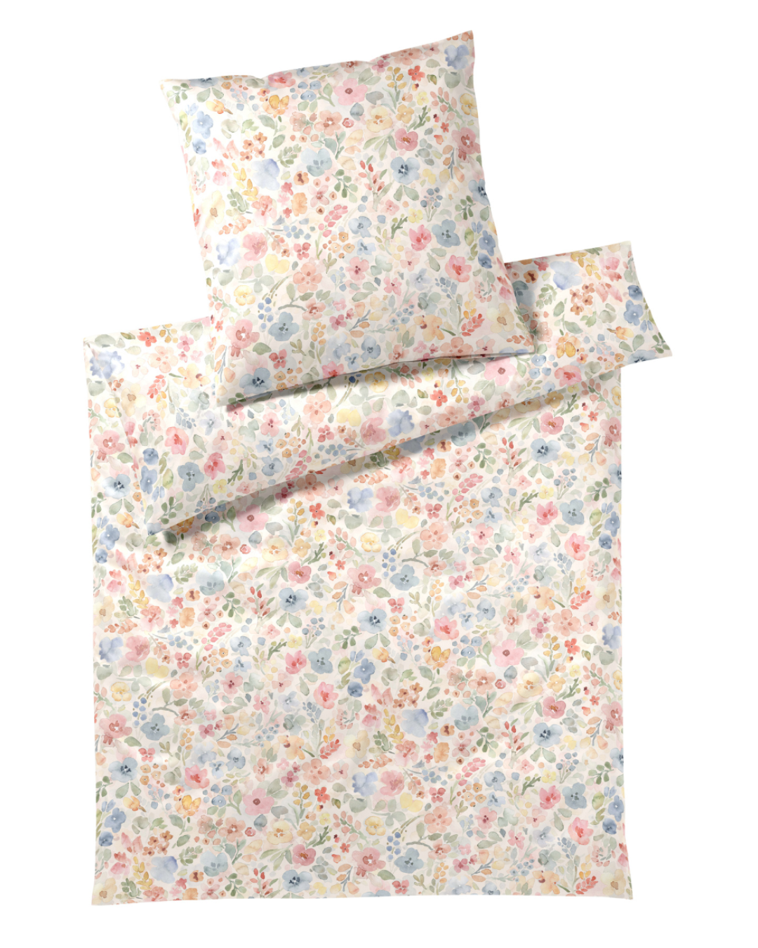 Seiden Satin Bettwäsche Gentle creme Elegante 24572-7