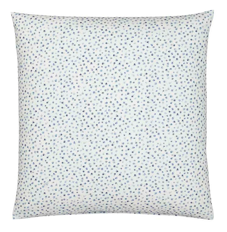 Kissenbezug Flanell Bettwäsche Preppy aqua