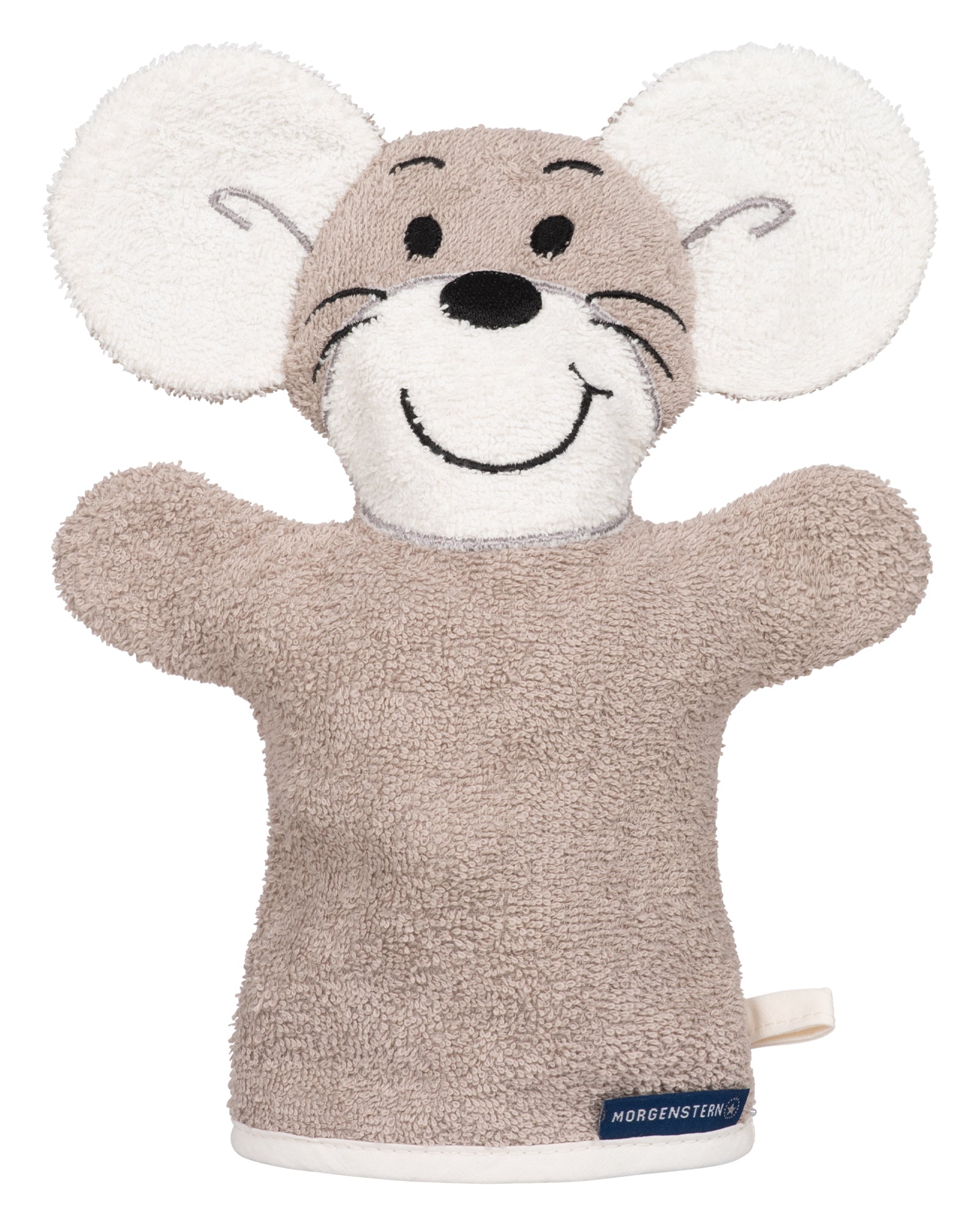Maus Waschfigur taupe
