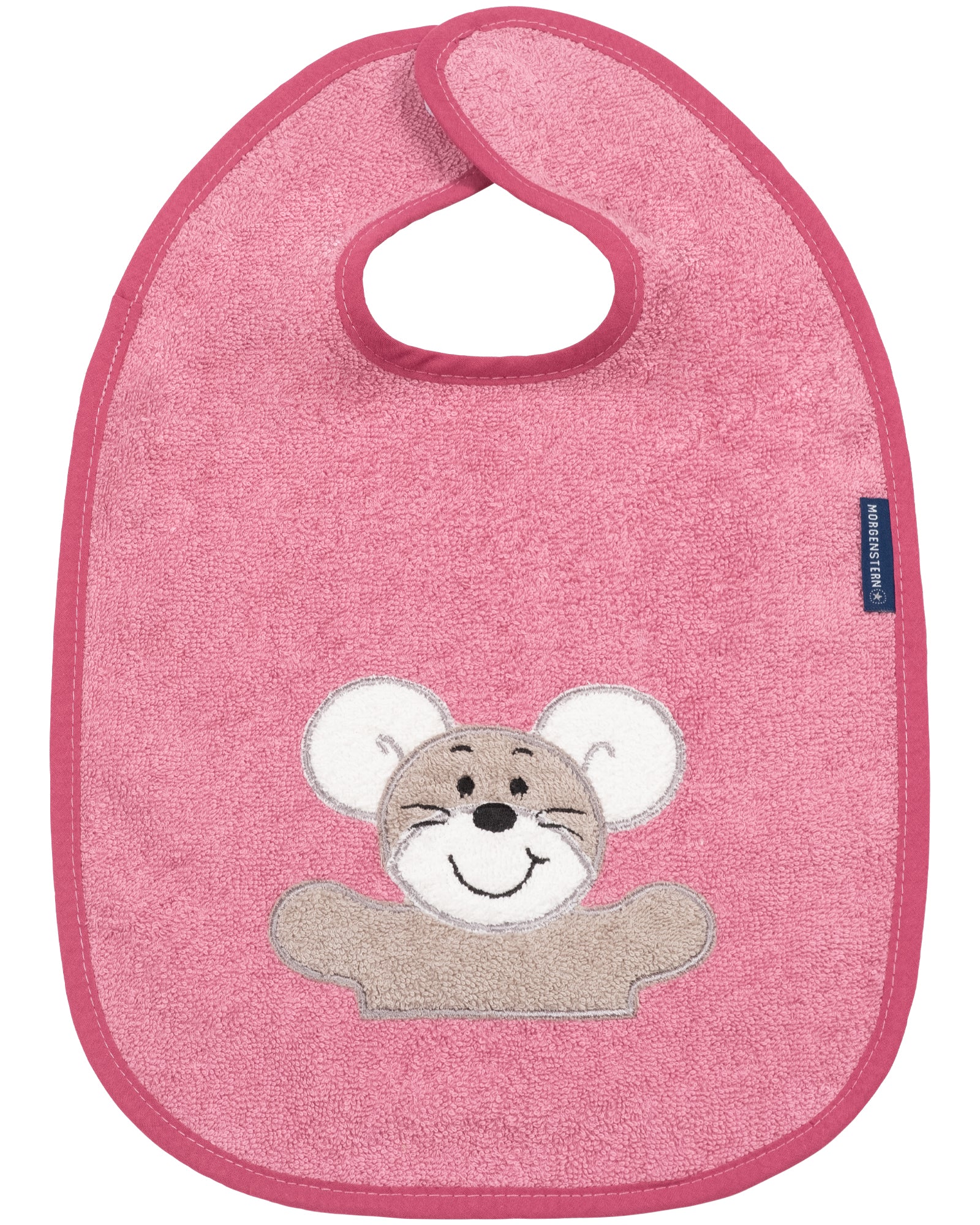 Kinder Lätzchen Maus pink