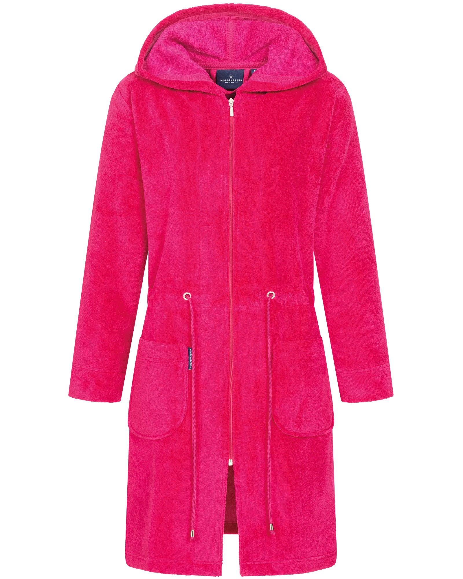 Damen Kapuzen Badeparka cyclam-pink Morgenstern