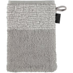 Waschhandschuh cawö Two Tone 590 platin