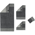 Cawö Handtücher Two Tone 590 schiefer Set