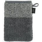 Cawö Waschhandschuh Two Tone 590 schiefer