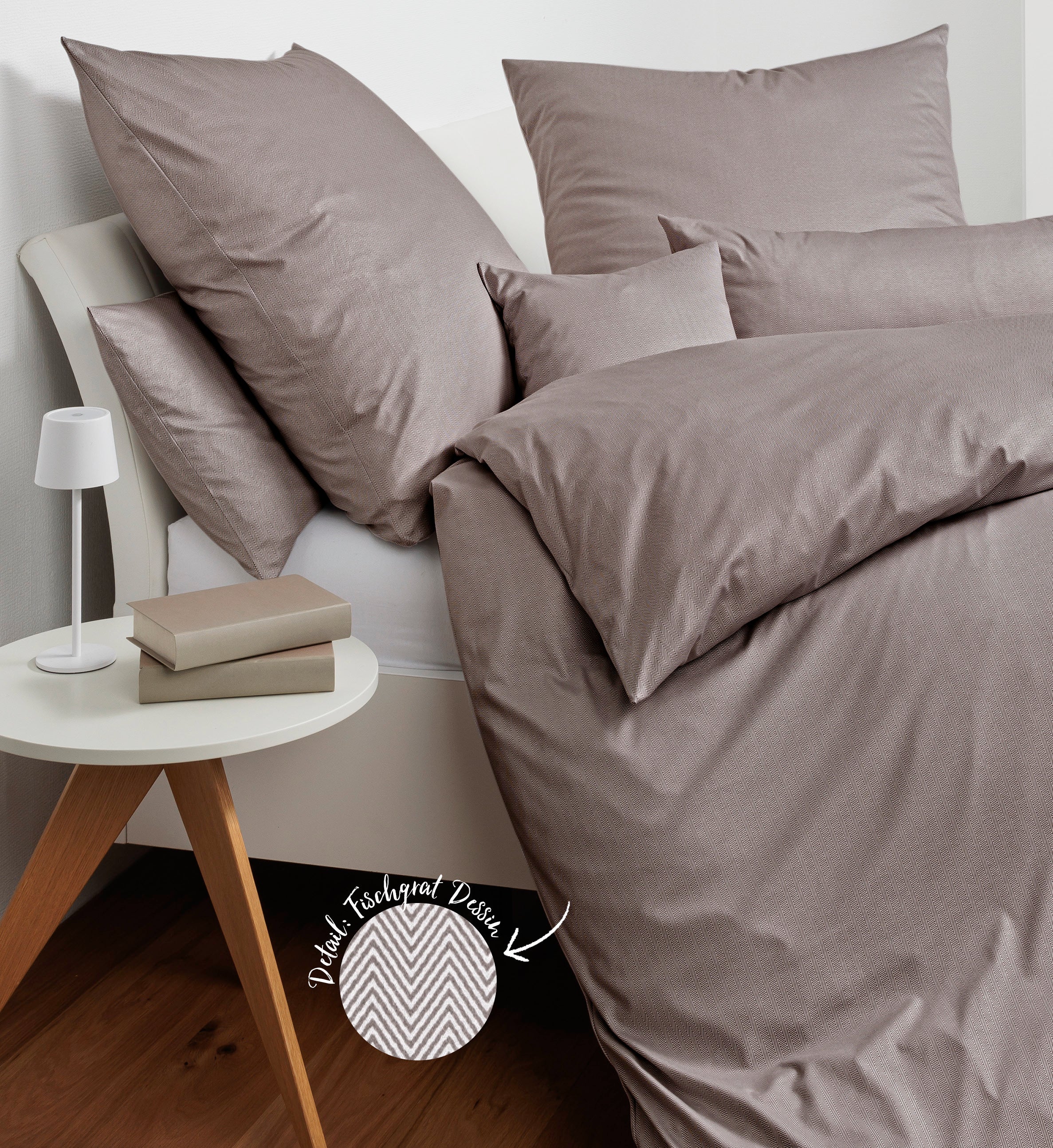 Jersey Classic Bettwäsche vulkan