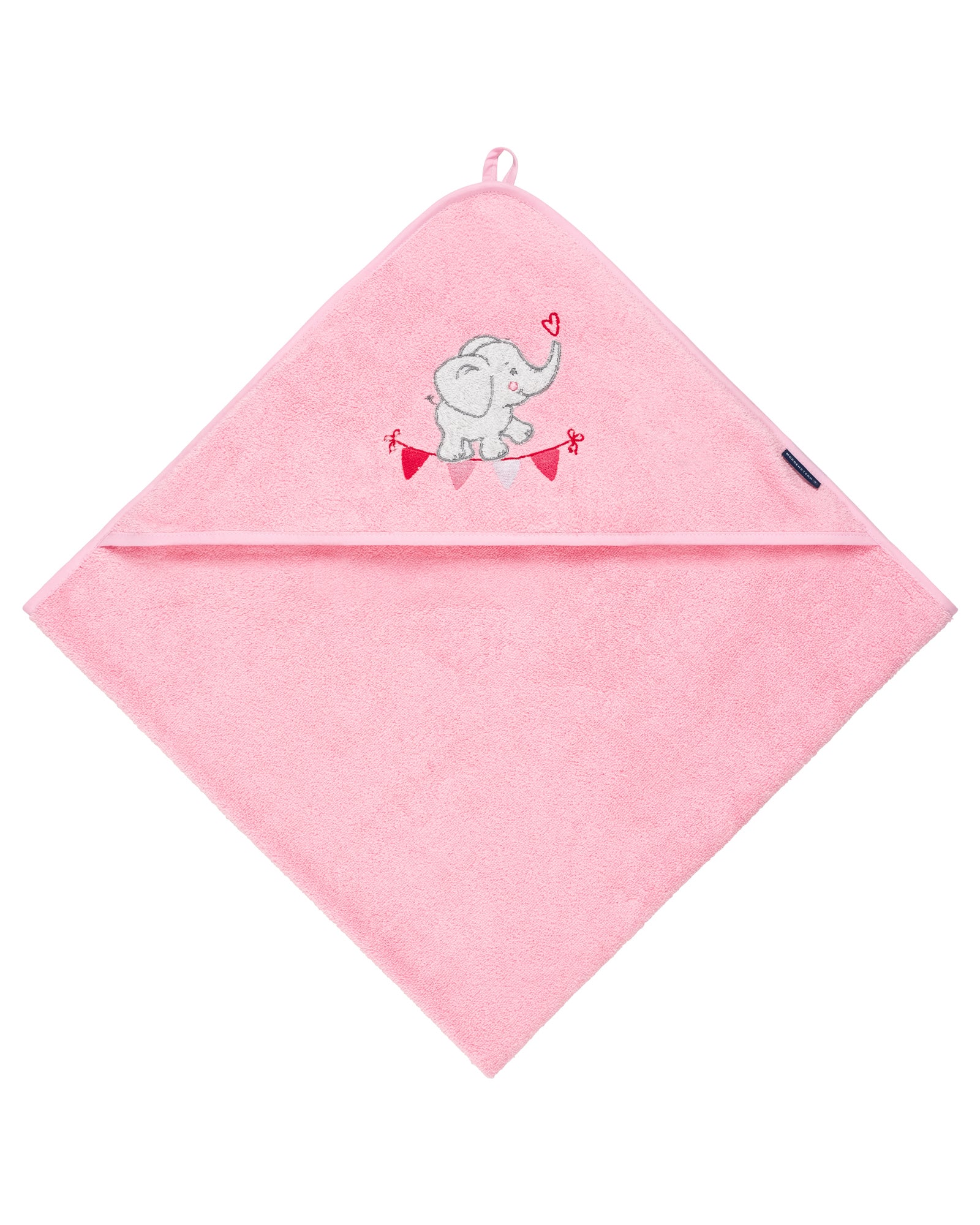Kapuzentuch Elefant rosa