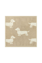 Dogs Allover Seiftuch natur beige