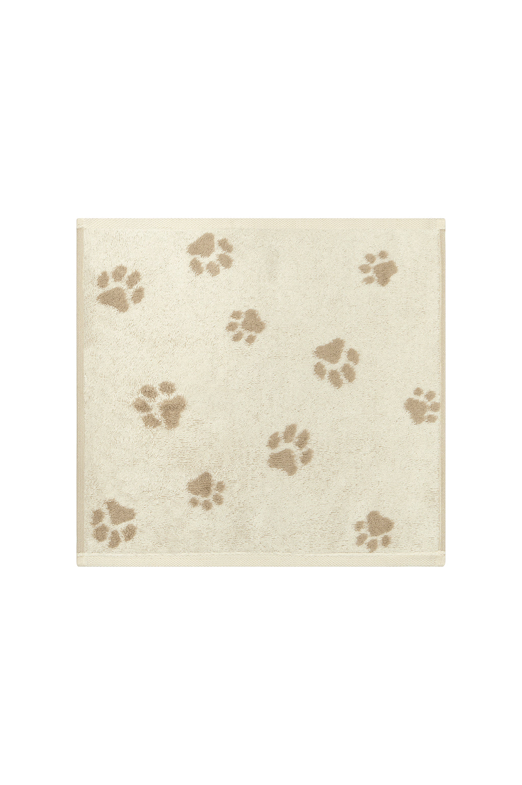 Cawö Pfoten Seiftuch natur beige