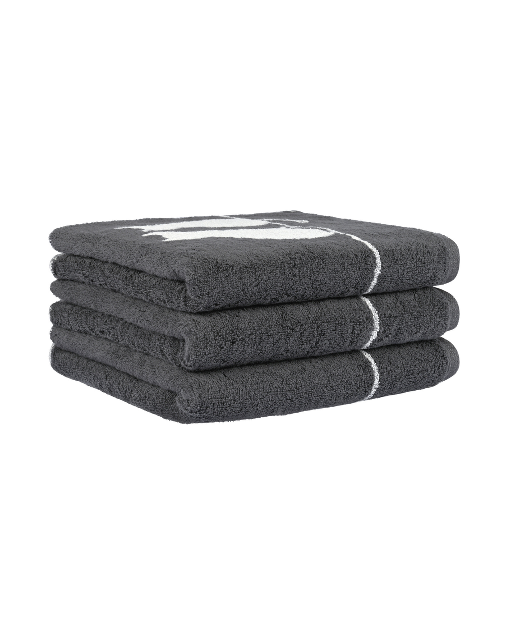 cawö handtücher Cats basalt