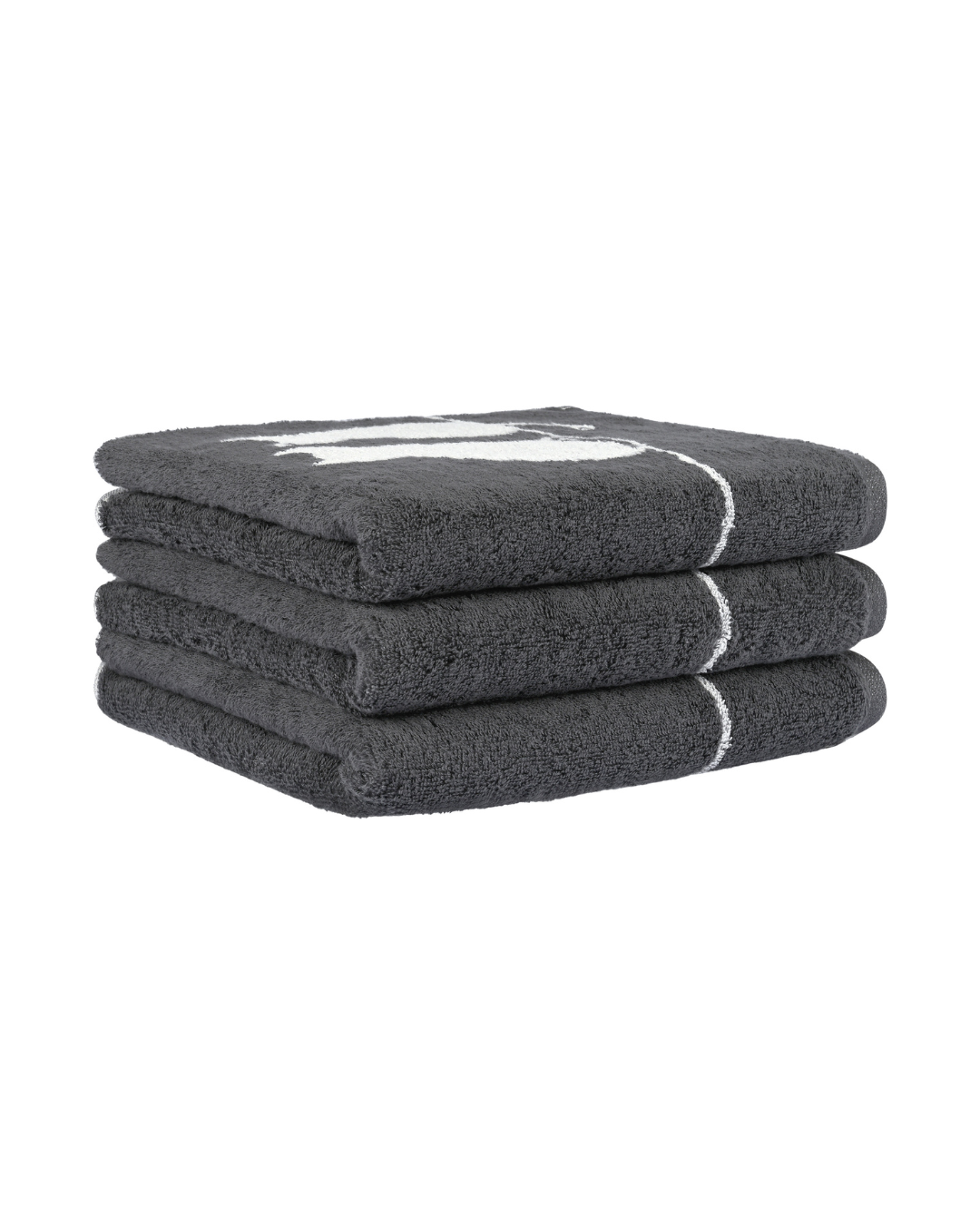 Cawö – Cute Cat Handtuch basalt