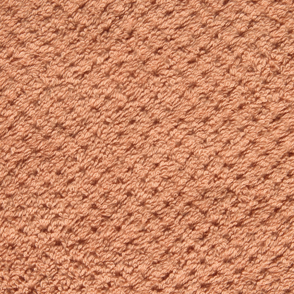 Cawö Handtuch Pure Struktur Detail zimt