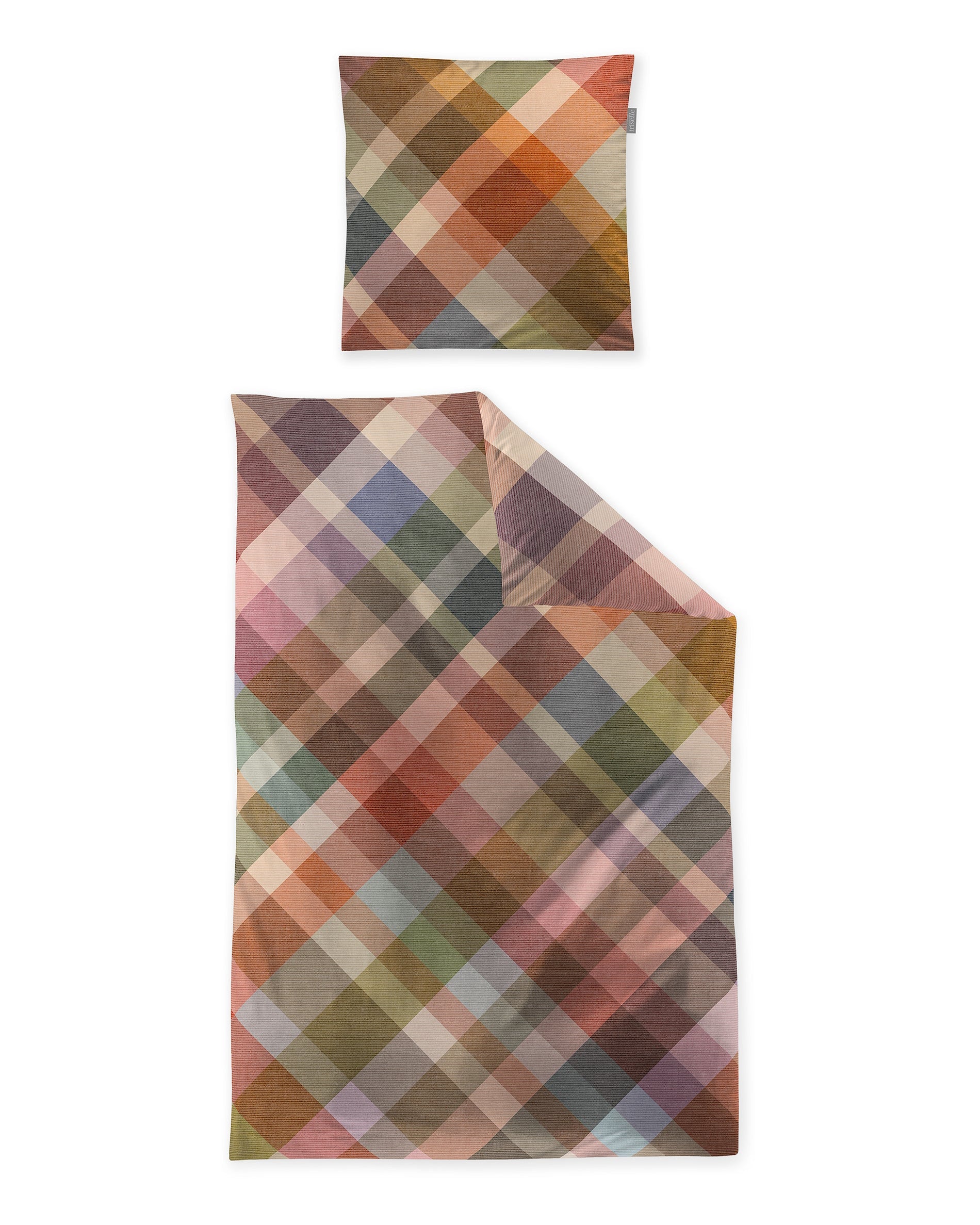 Flausch Cotton Bettwäsche Grafik Zobel multi