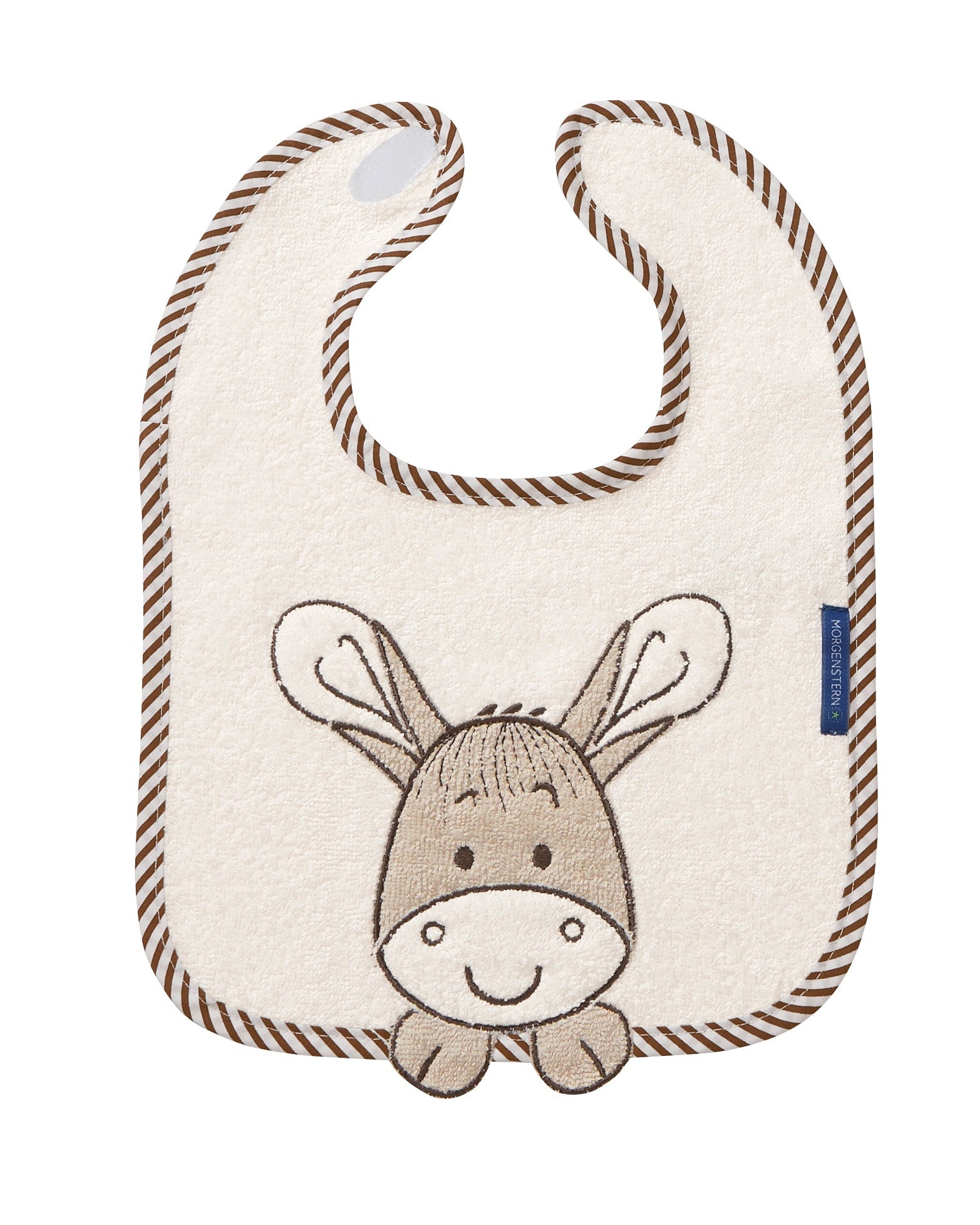 Morgenstern Kinder und Baby Lätzchen Esel natur 