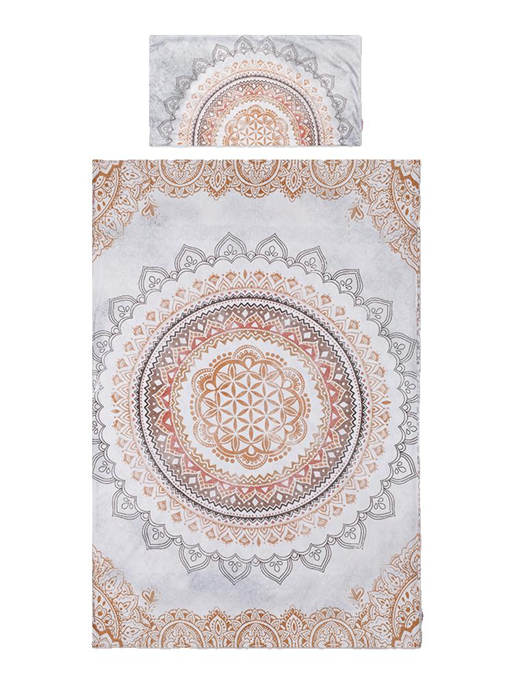 Bio-Energetische Wendebettwäsche Souldshine indian peach Spirit of OM