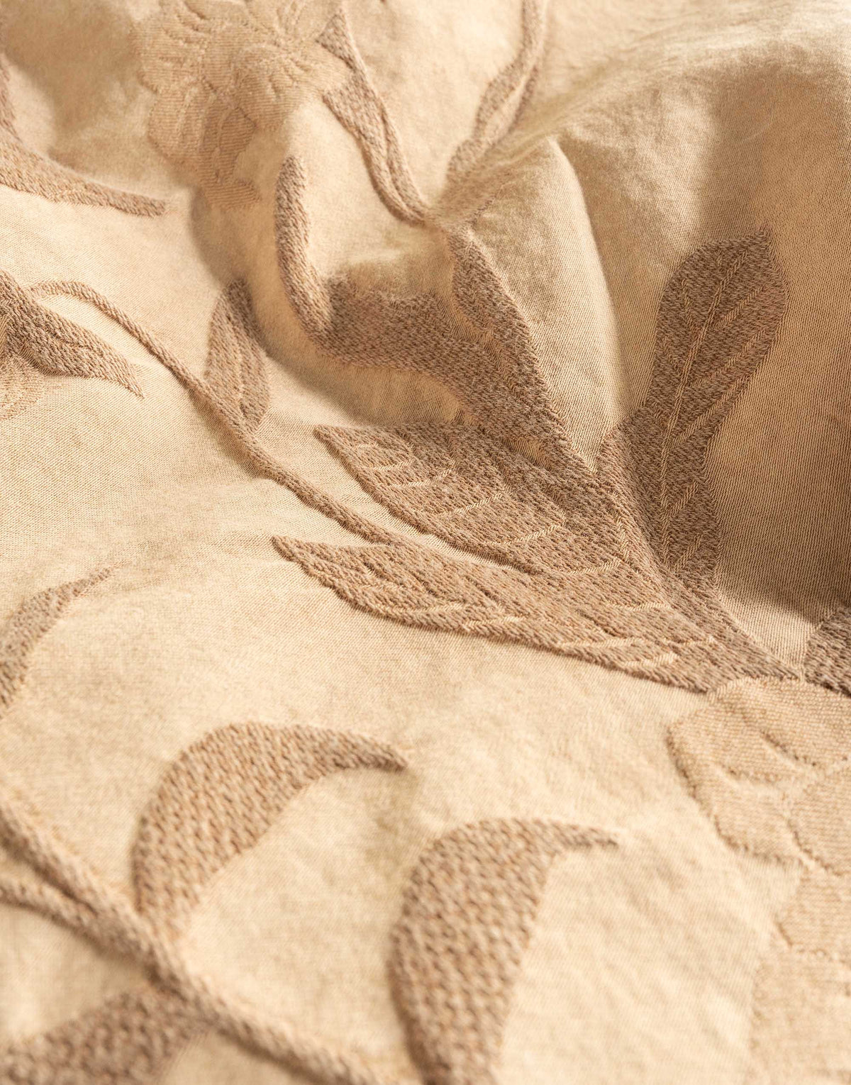 Motiv Detail Claudine Bettwäsche golden sand