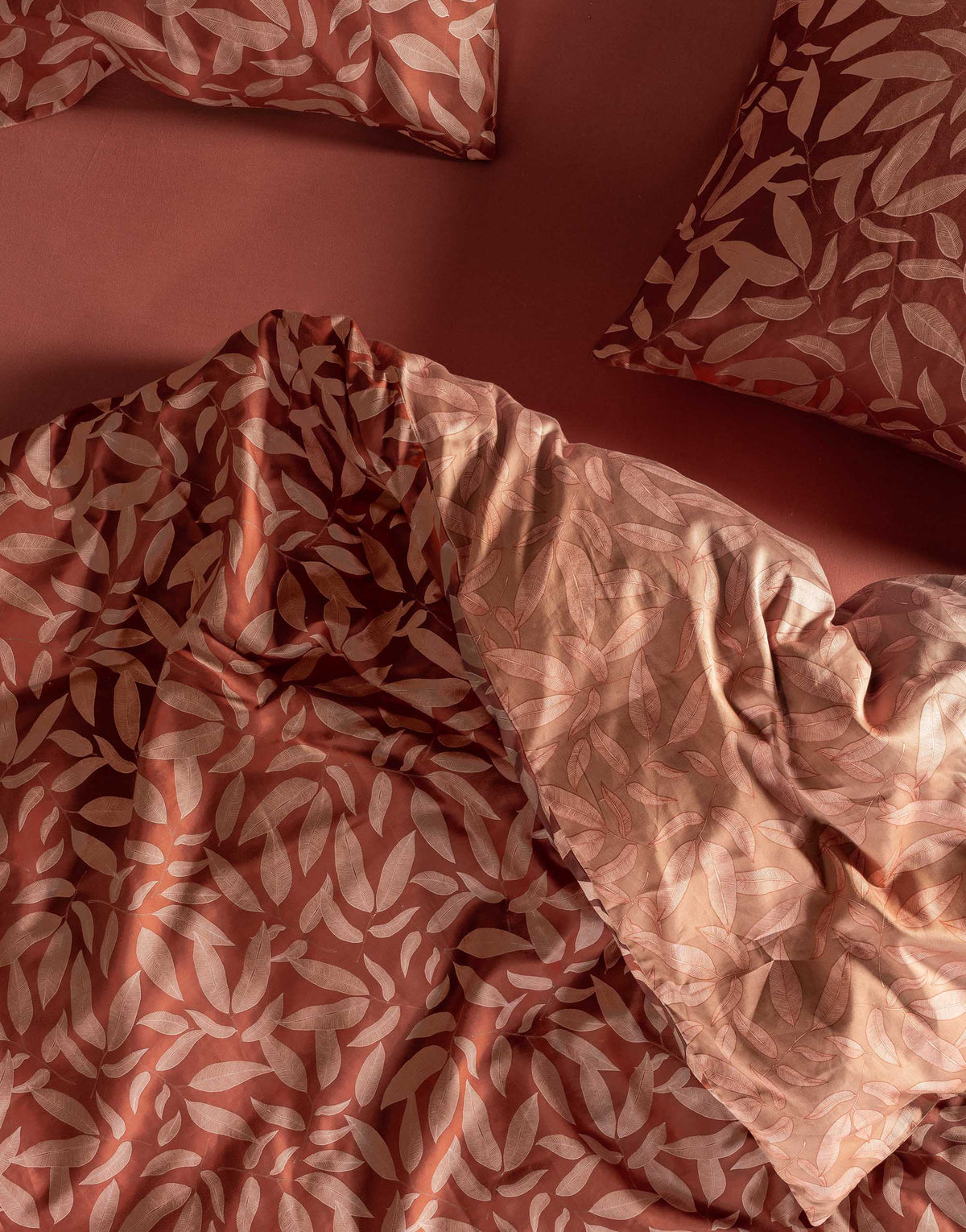 Clea Bettwäsche terracotta 