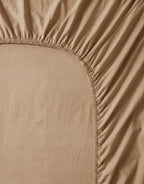 Jersey Spannbetttuch Fine Organic golden sand