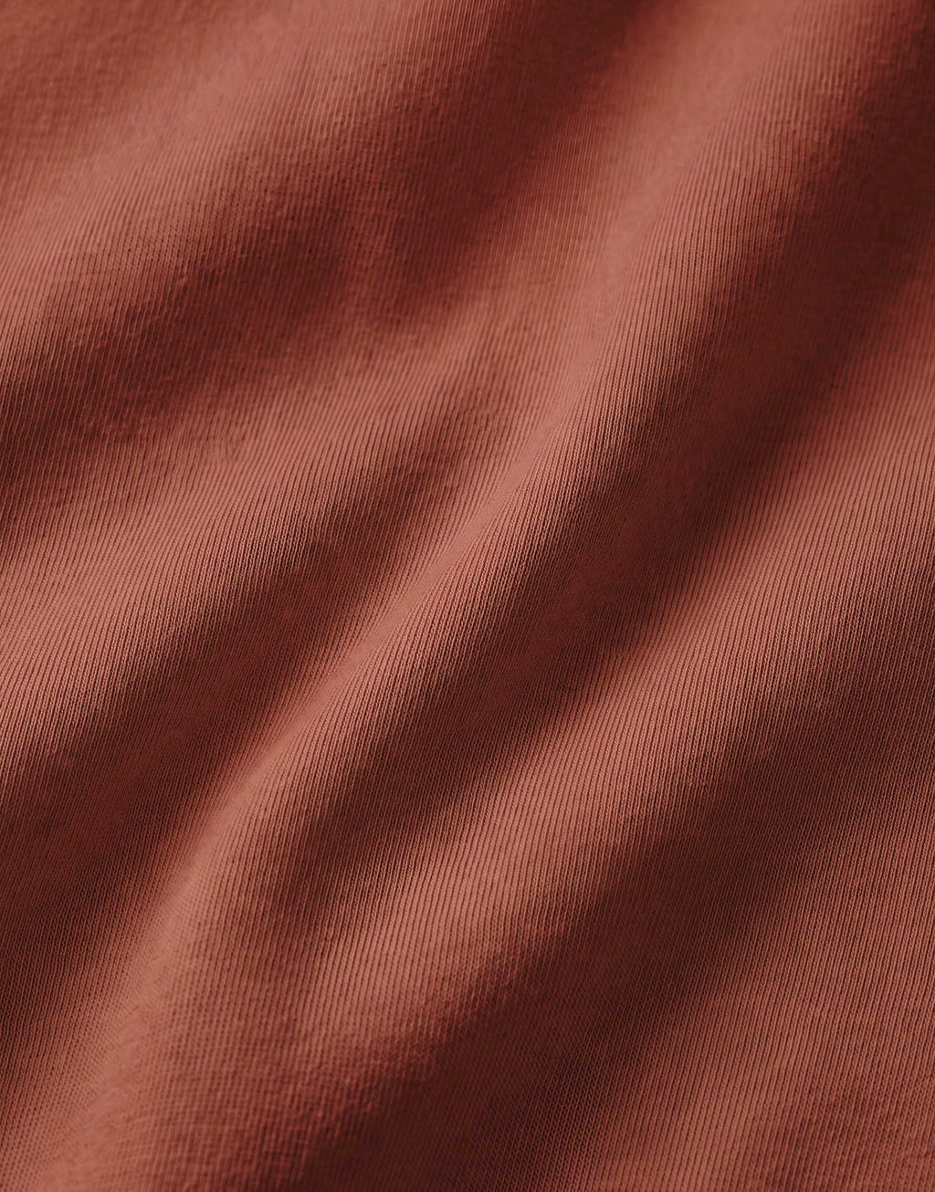 Detail Jersey Spannbetttuch Fine Organic terracotta