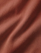 Detail Jersey Spannbetttuch Fine Organic terracotta