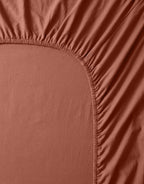 Rundumgummi Jersey Spannbetttuch Fine Organic terracotta