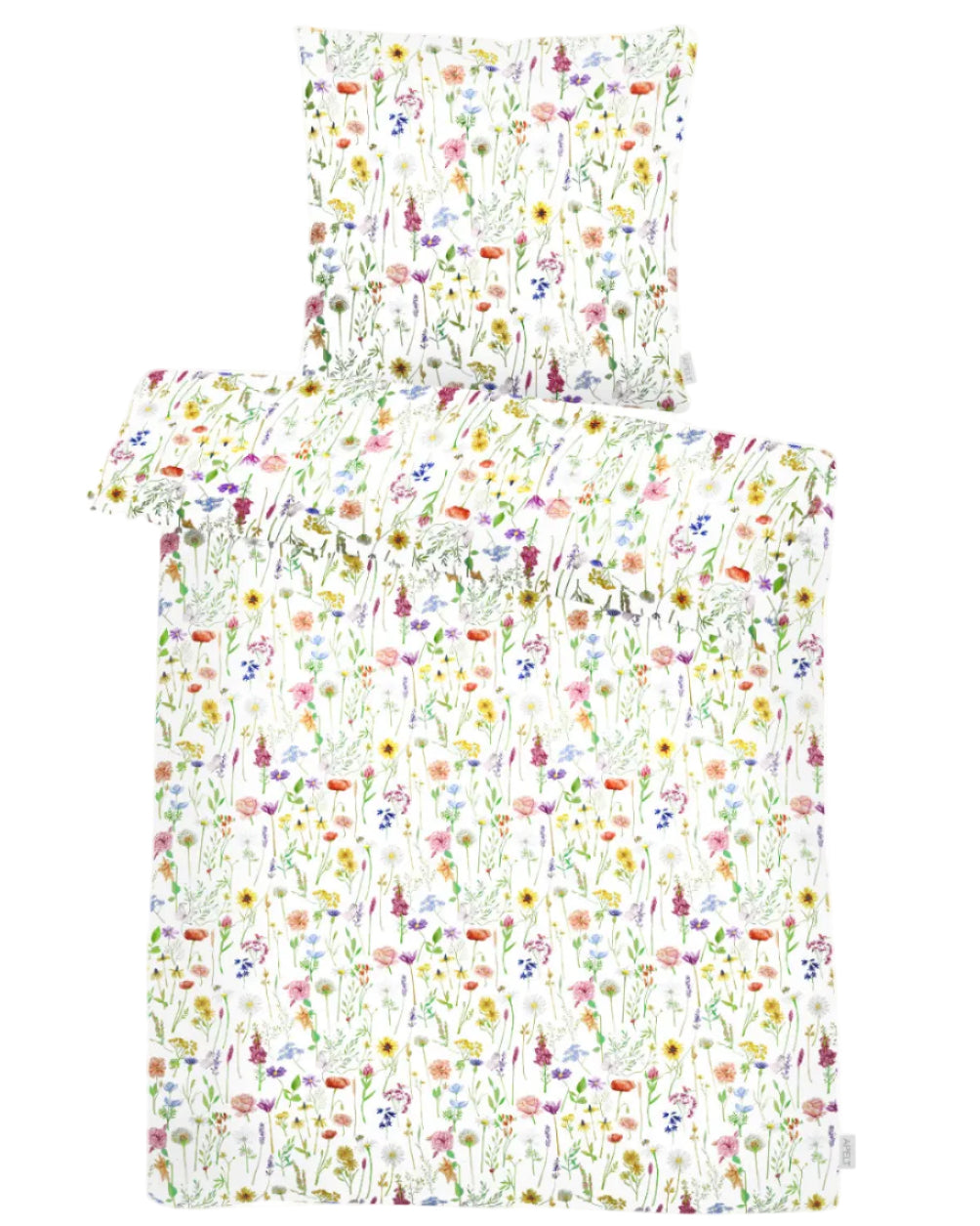 Satin Bettwäsche 135x200 Carlotta Blumen Apelt