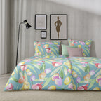 Apelt Tulip Bettwäsche hellblau 135x200