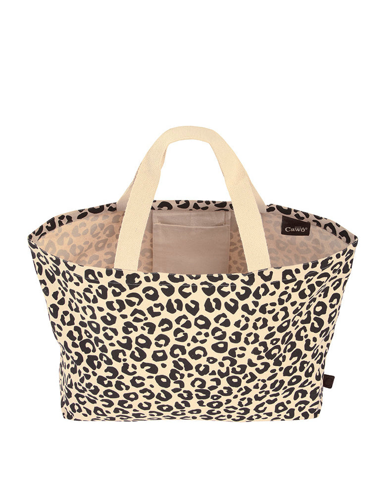 Beachbag Leo schwarz natur Cawö