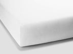 Bella Donna Jersey Spannbetttuch Matratzenecke weiß