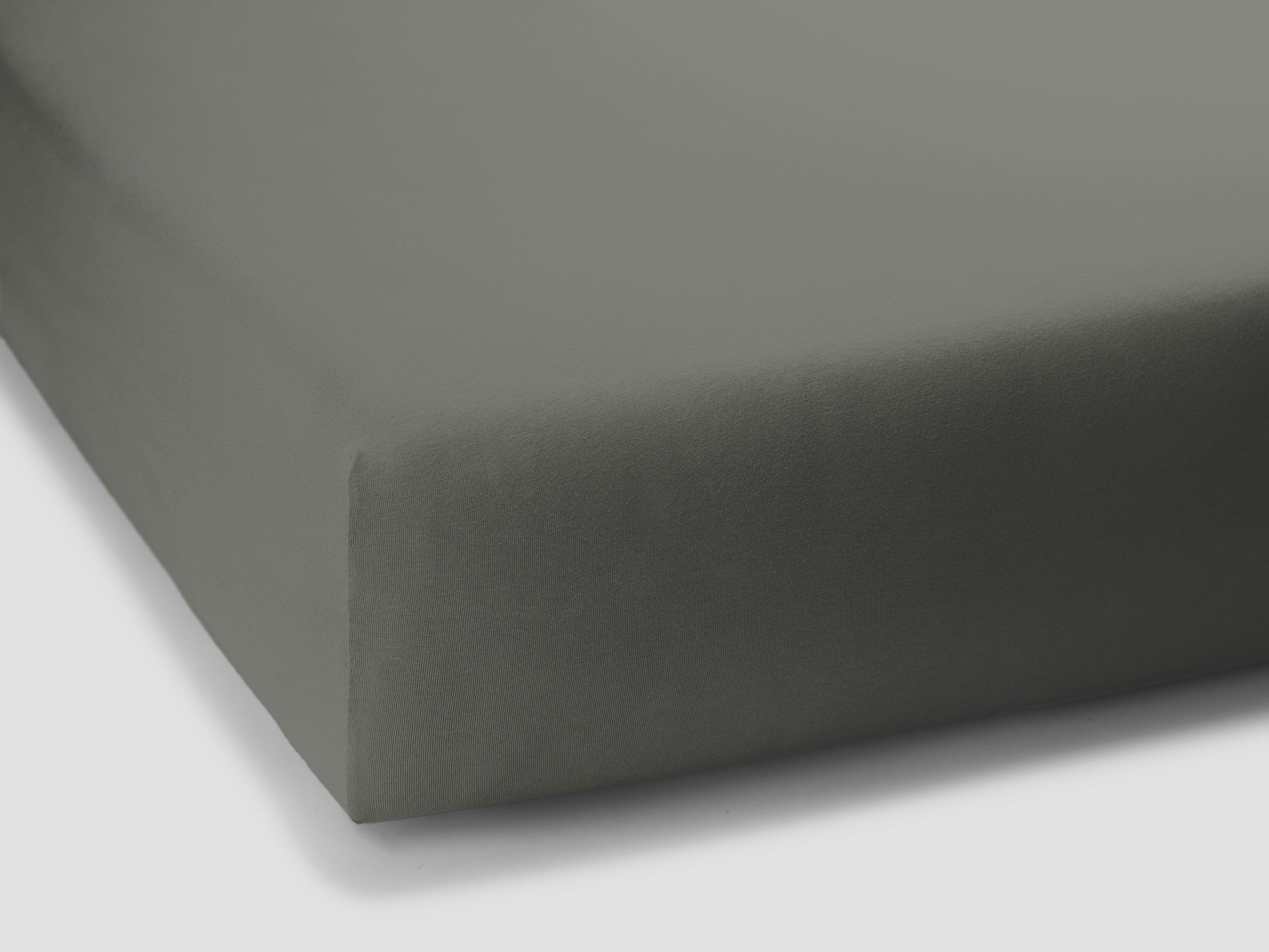 Bella Donna Jersey Spannbetttuch platin