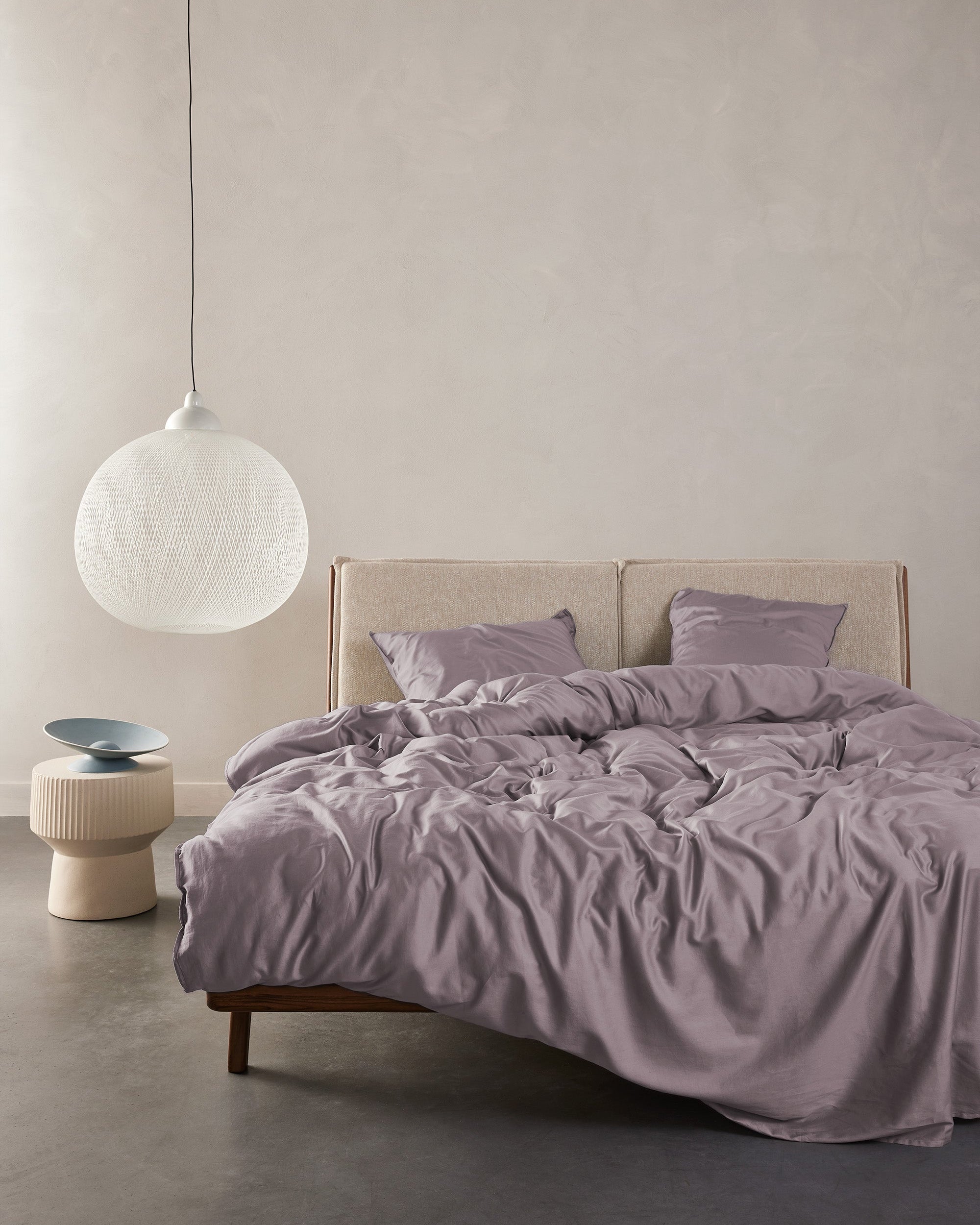 Bettwäsche Minte purple 135x200