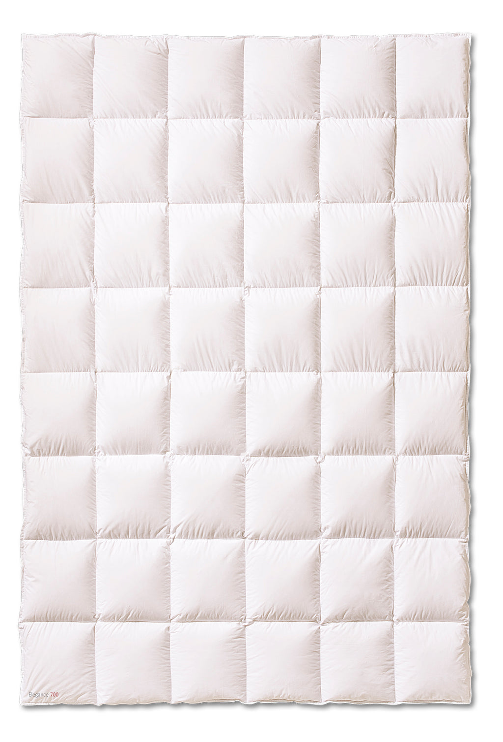 Daunendecke Elegance 700 6x8 Karos mittel