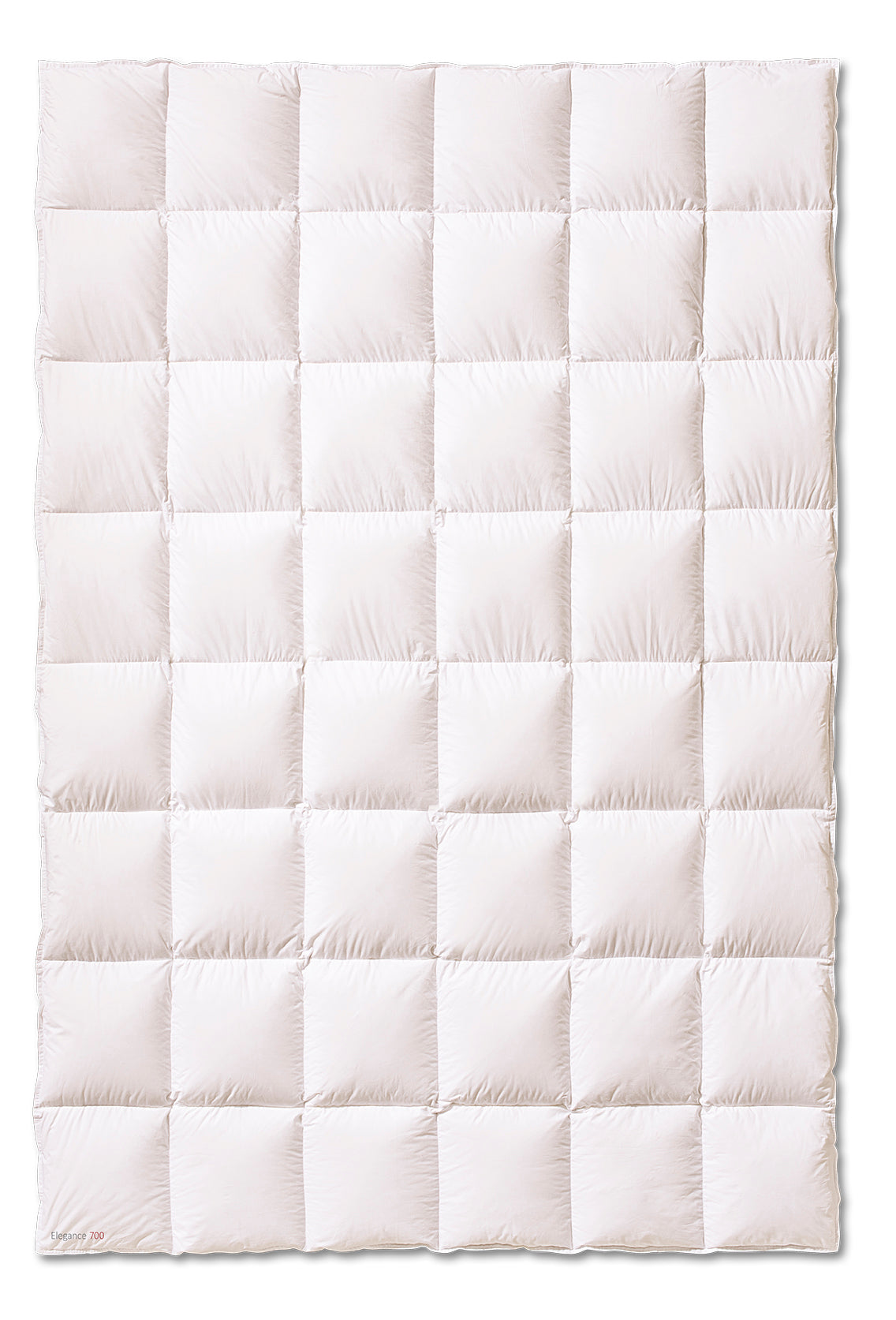 Daunendecke Elegance 700 6x8 Karos mittel