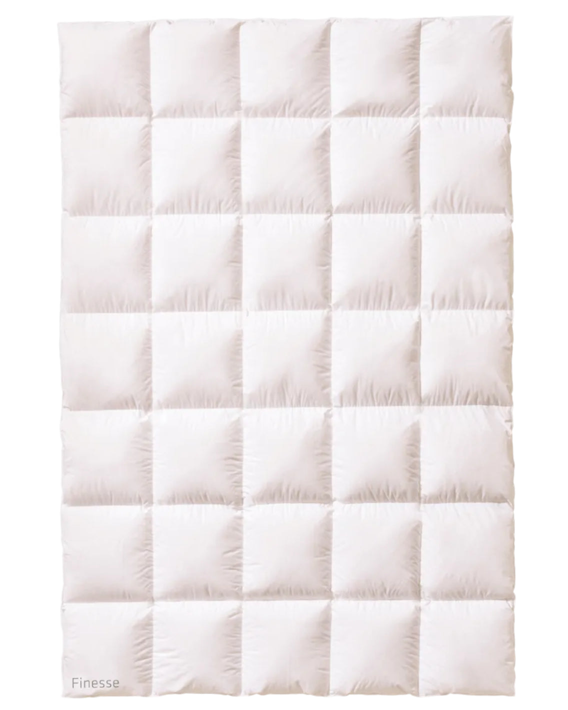 Finesse Synthetikdecke 5x7 Karos 2cm Steghöhe warm