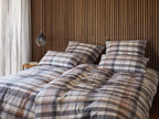Flanell Bettwäsche Darcy Elegante auf Bett