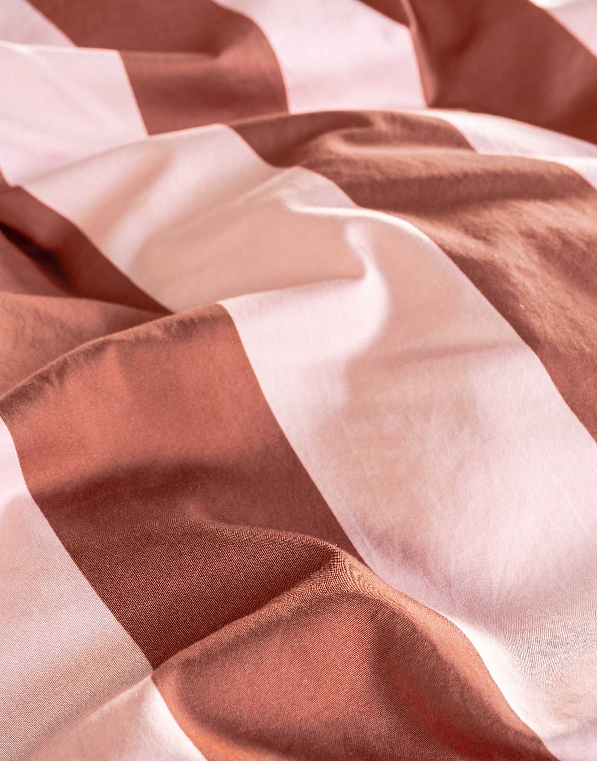Essenza Bettwäsche Minte Stripes terra
