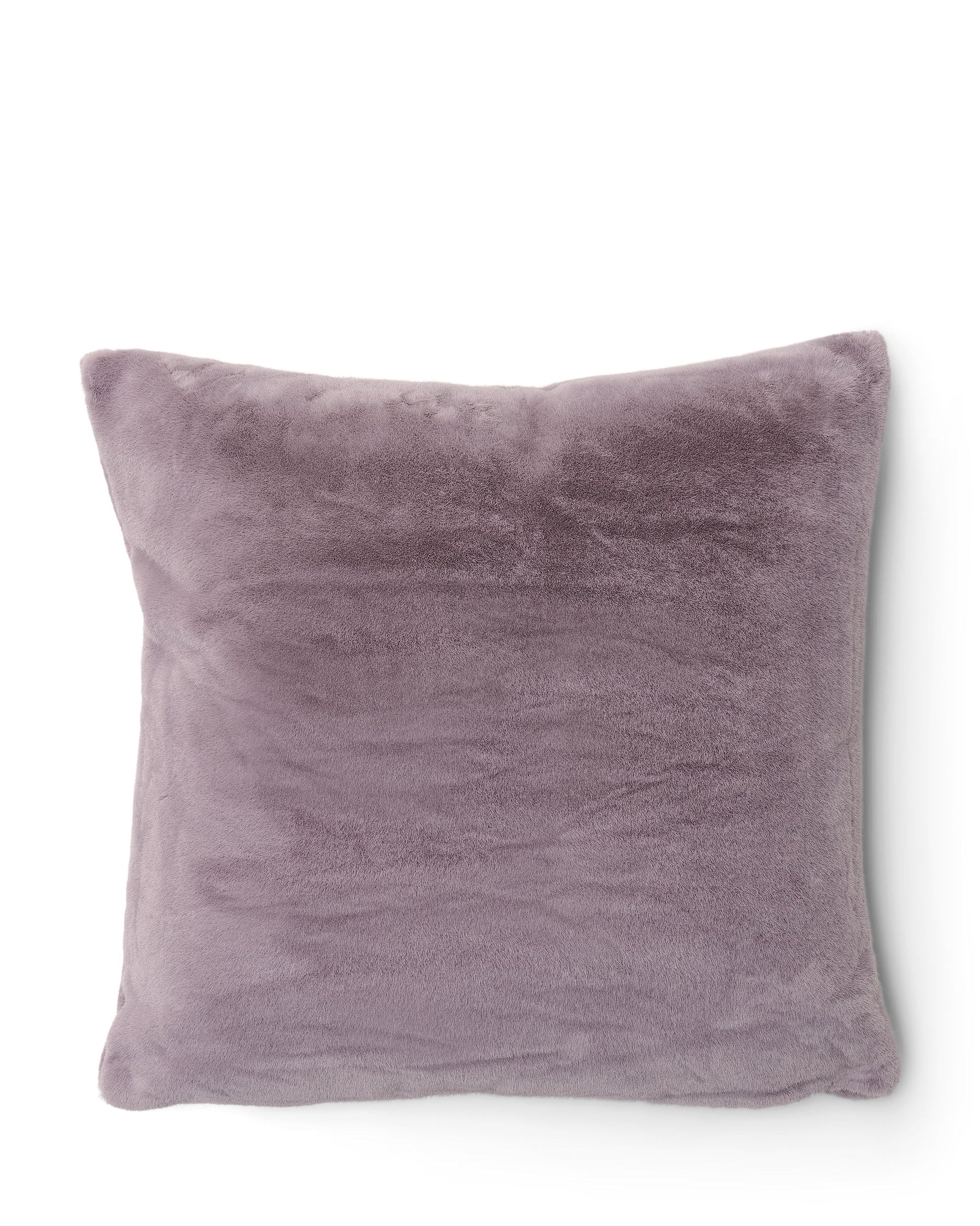 Furry Dekokissen purple in 50x50cm
