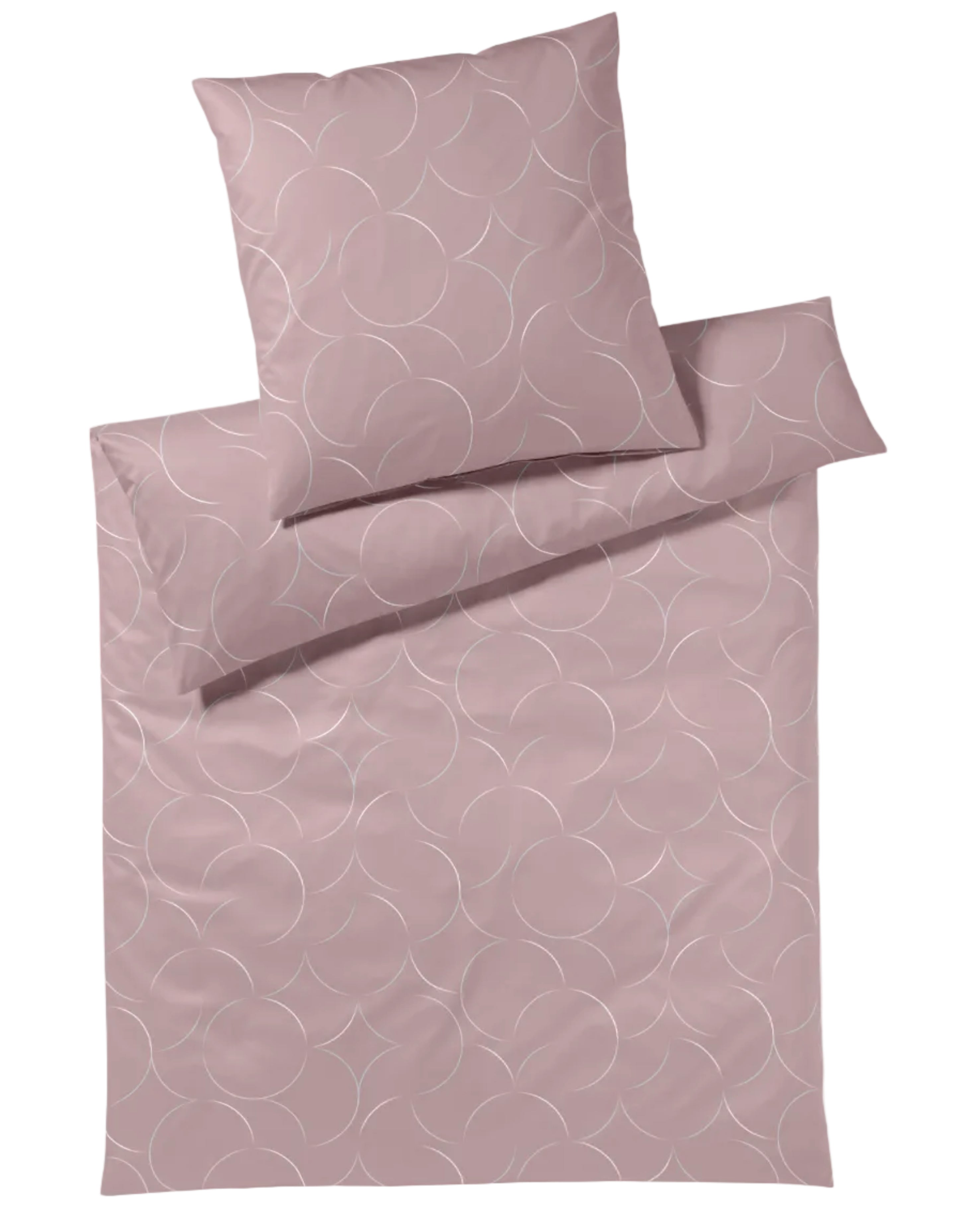 Jersey Bettwäsche Circus rosenholz Elegante