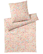 Jersey Bettwäsche Gentle apricot Blumen Elegante
