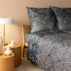 Bassetti Satin Bettwäsche Kerala grau