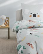 Kinder Satin Bettwäsche Koala s.Oliver