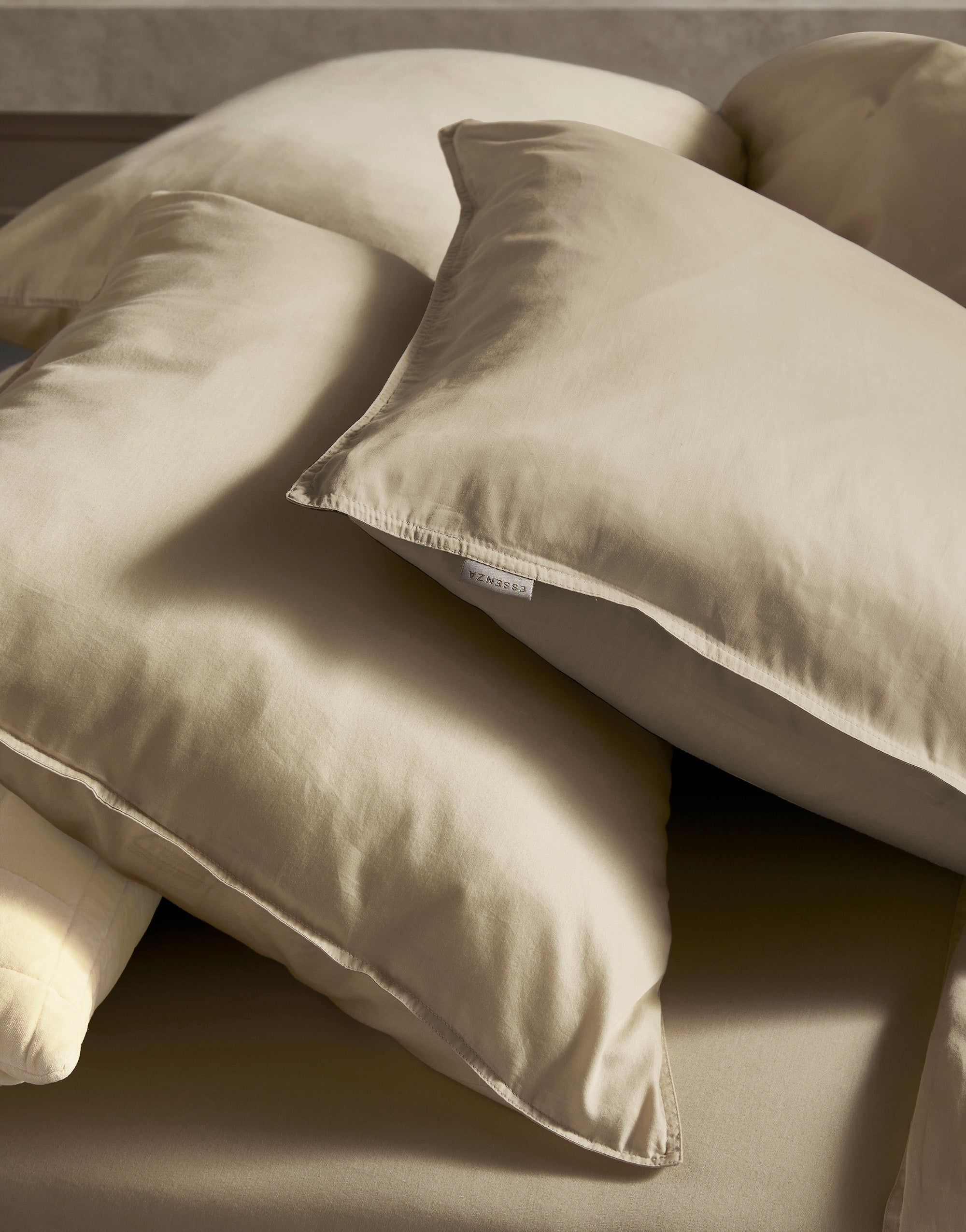 Kissenbezug taupe Essenza Minte