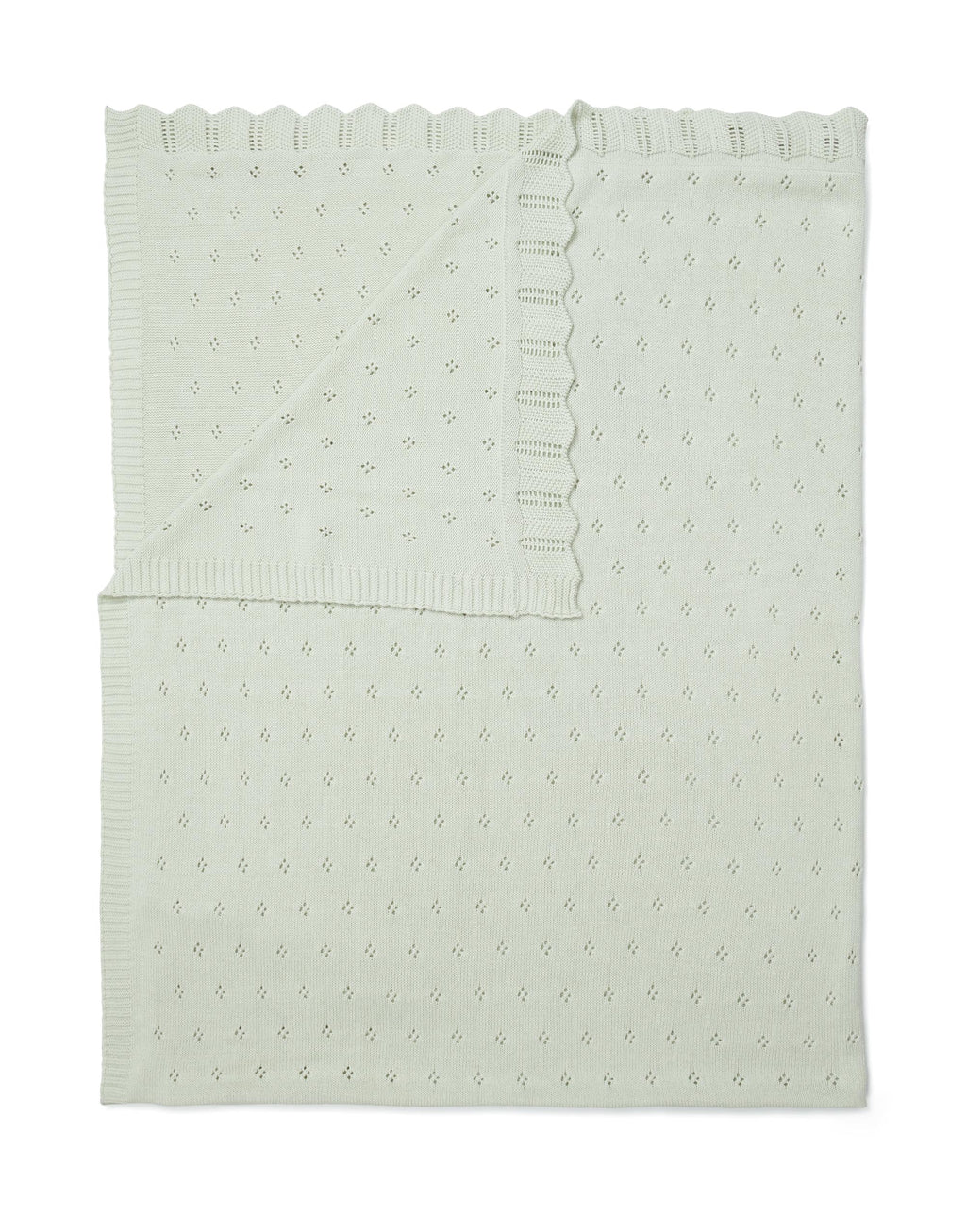 Essenza Plaid Knitted Ajour in morning swim mint