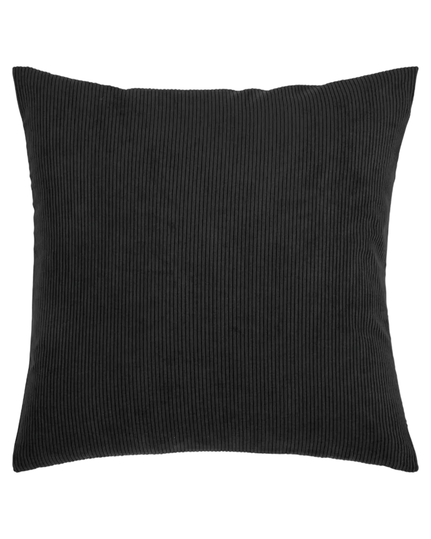 pad Dekokissen Kissenhülle 50x50 Casual Cord schwarz